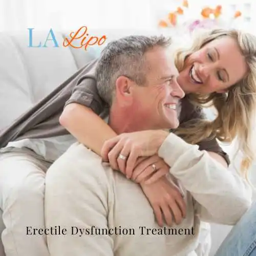 LA-EMS Melton Mowbray treatment - happy couple together.