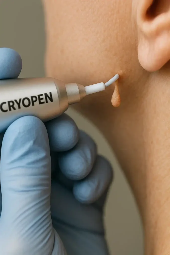 Cryopen for skin tags removal Melton Mowbray speak to our team today!