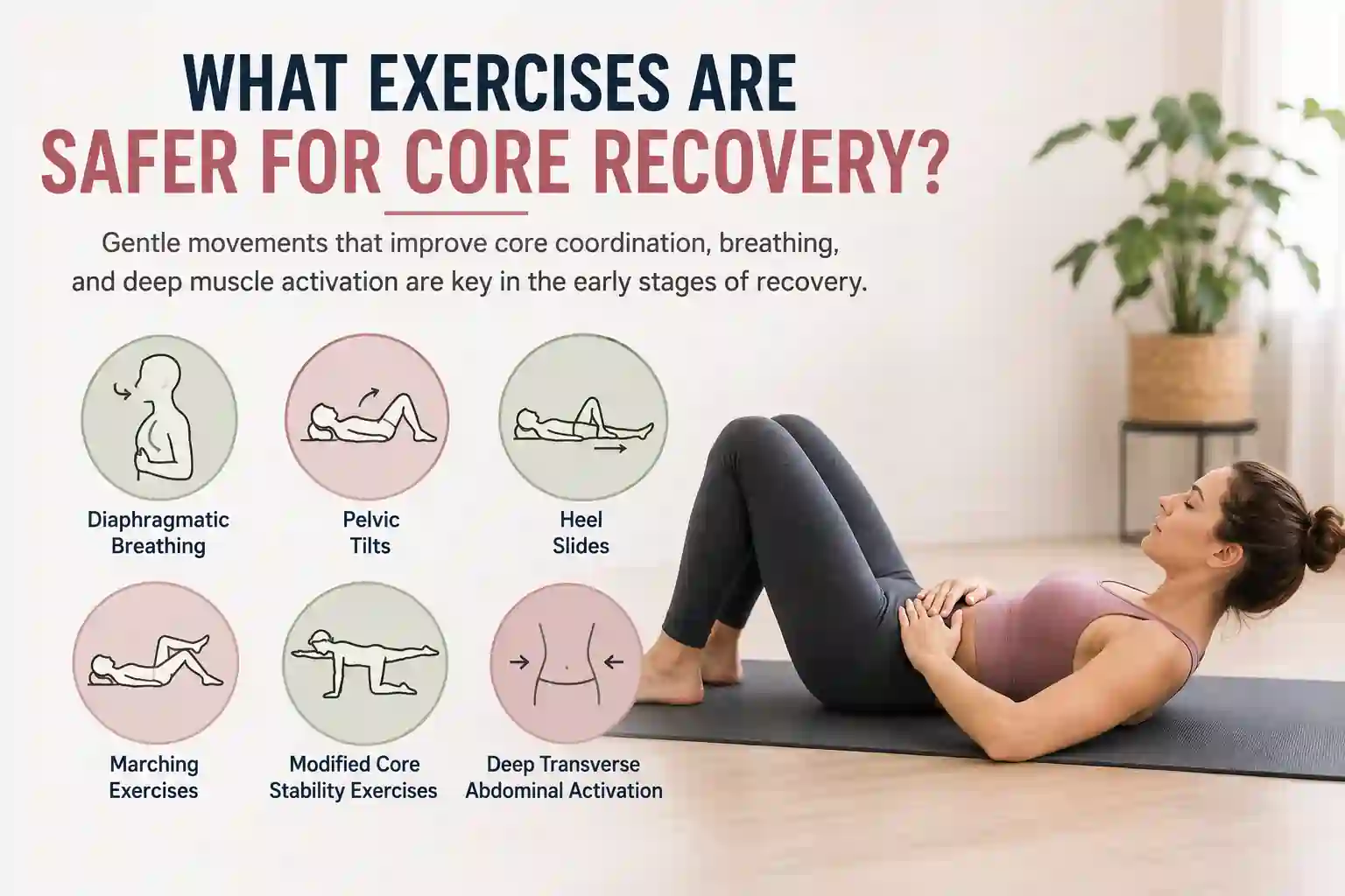 What Exercises Are Safer for Core Recovery Melton Mowbray