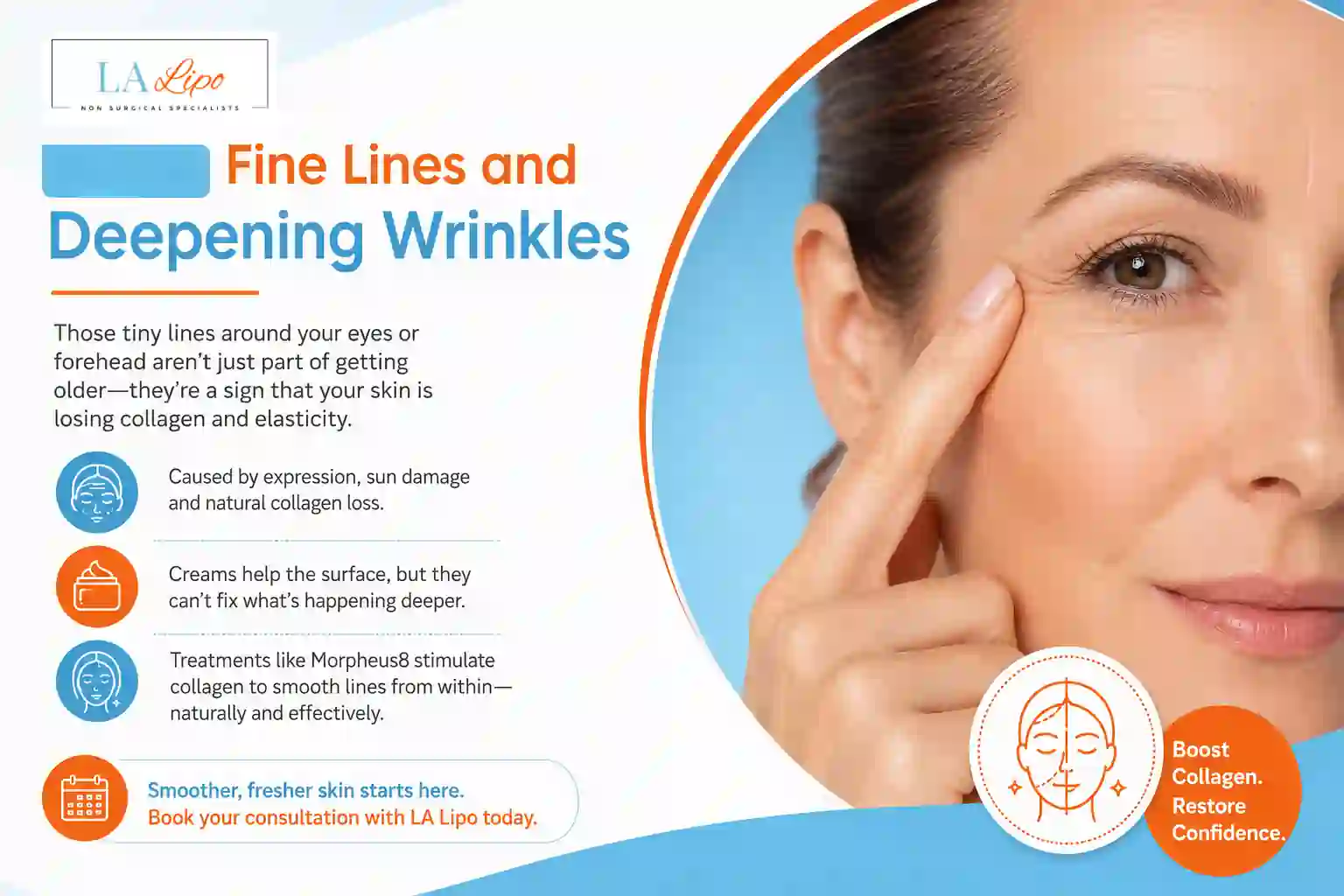 Sign #2: Fine Lines and Deepening Wrinkles Melton Mowbray
