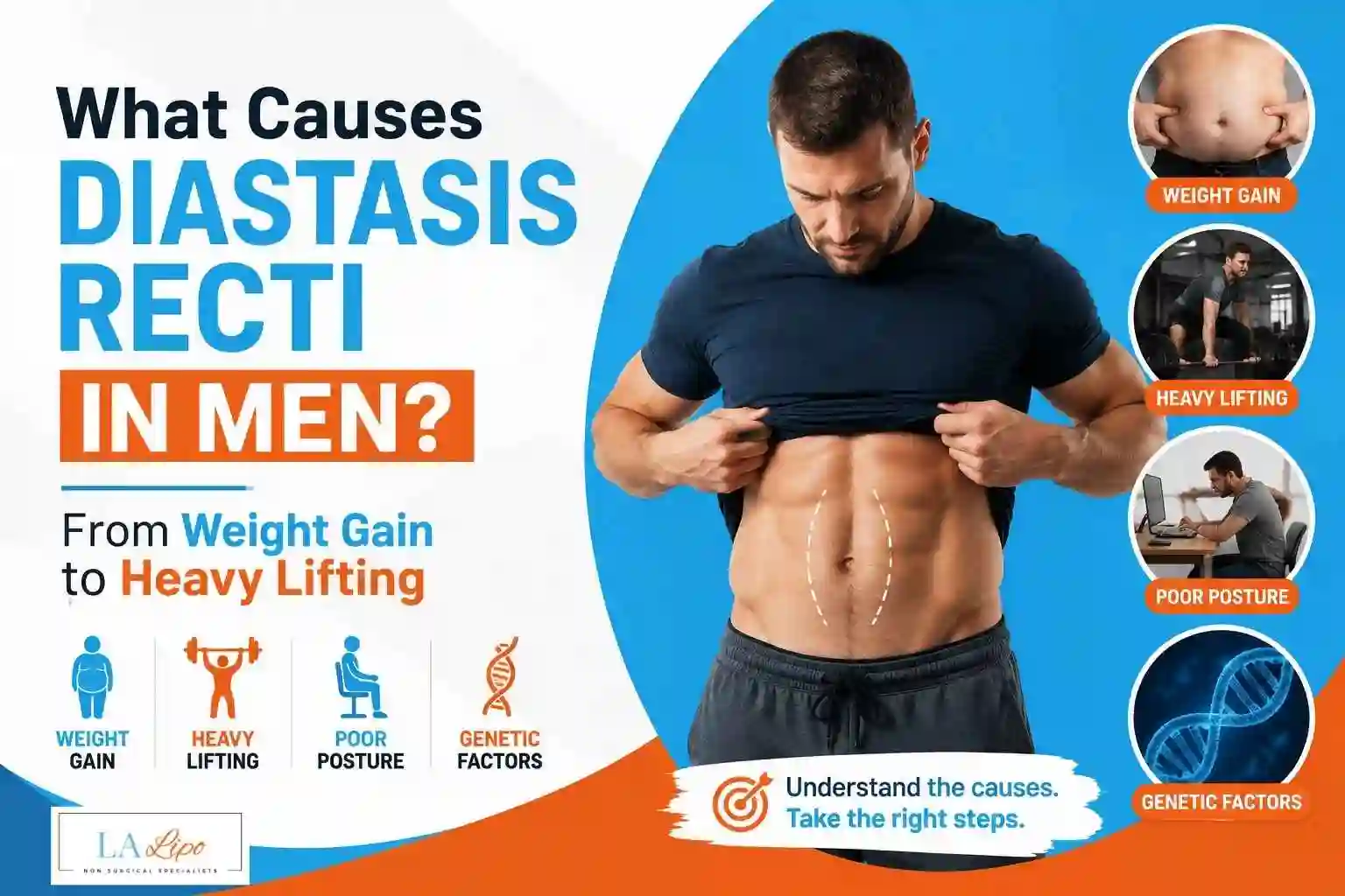 What Causes Diastasis Recti in Men? From Weight Gain to Heavy Lifting Melton Mowbray